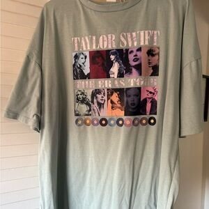 Taylor Swift The Eras Tour Graphic Tee - Green